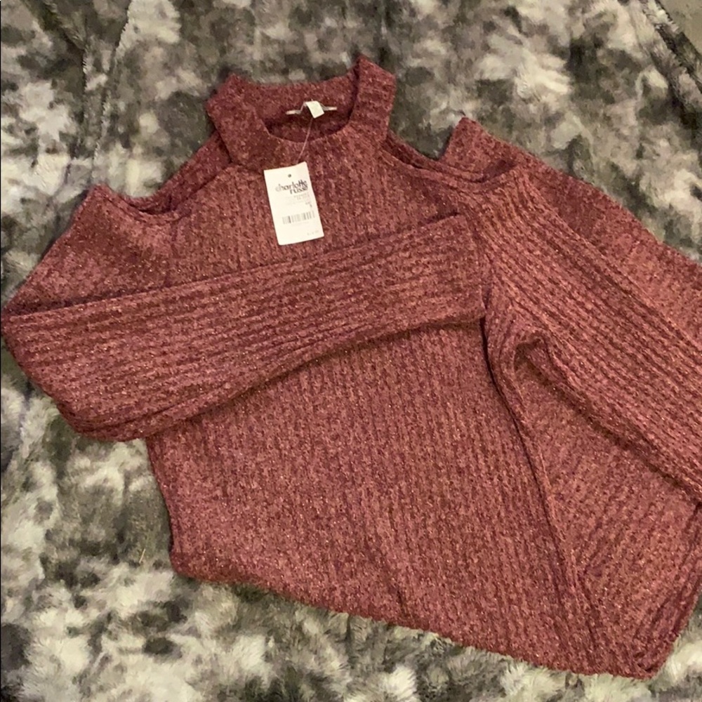 Brand new! Open shoulder dress